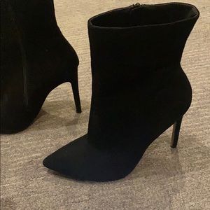 Black ankle boots